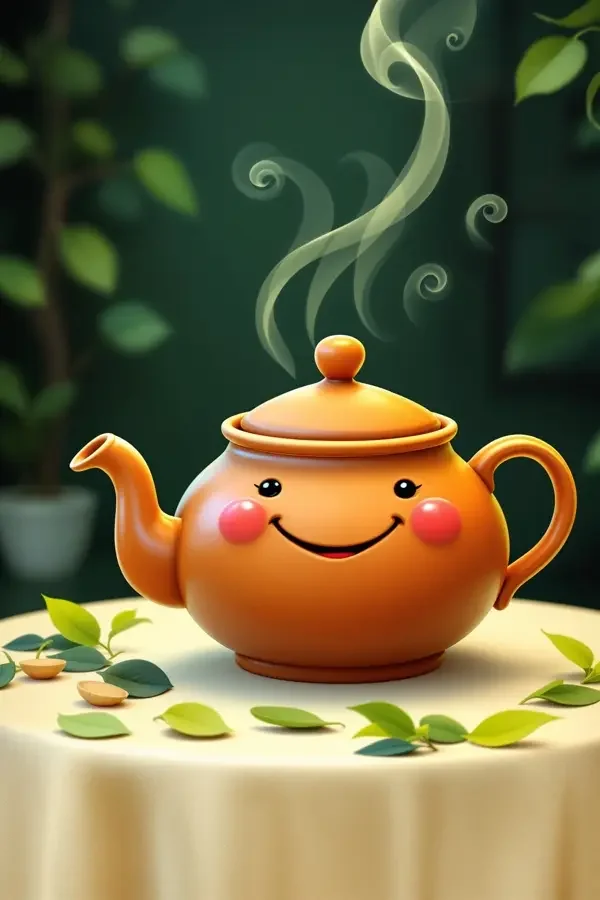 《会说话的茶壶》电影海报封面