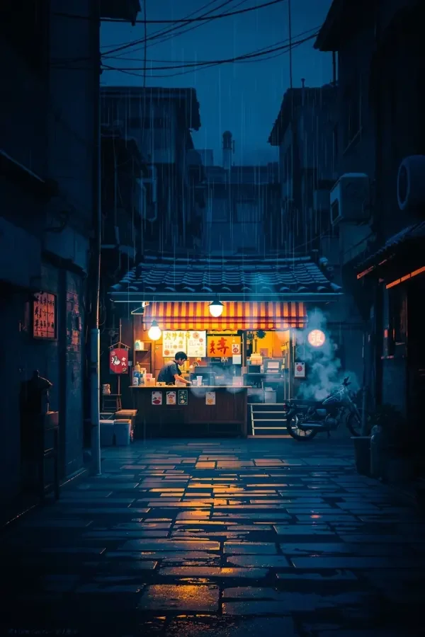 《深夜面馆》电影海报封面